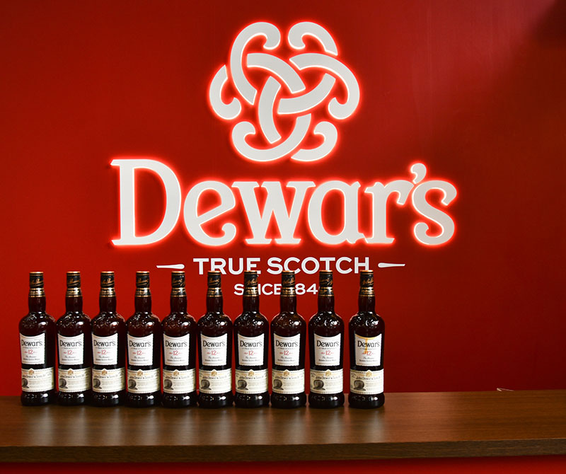 Promotion for Dewar’s, the top selling Scotch Whisky in the USA.